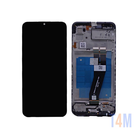 TOUCH+DISPLAY COM FRAME SAMSUNG GALAXY A03 2022/SM-A035G (GH81-21626A) SERVICE PACK PRETO FLEX 6,5" (EU CODE) PRETO